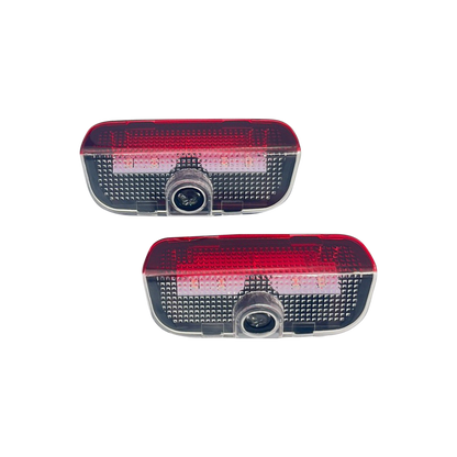 4 stk. Porsche Logo Indstigningslys